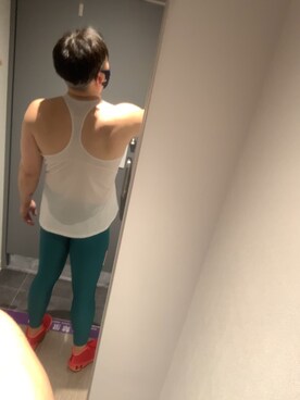 「アイテム（レッグウェア、グリーン系）」を使った、ryoko.5360さん（メンズ・180cm）の秋コーディネート