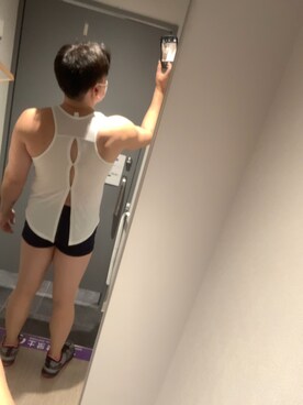 「筋トレ」｜ryoko.5360さん（メンズ・180cm）の秋コーディネート