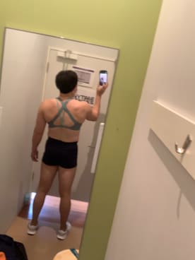 「筋トレ」｜ryoko.5360さん（メンズ・180cm）の秋コーディネート