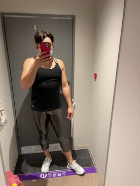 「アイテム（レギンス/スパッツ、シルバー系）」を使った、ryoko.5360さん（メンズ・180cm）の秋コーディネート