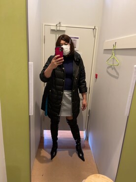 「NINE WEST（ナインウエスト）のアイテム」を使った、ryoko.5360さん（メンズ・180cm）の冬コーディネート