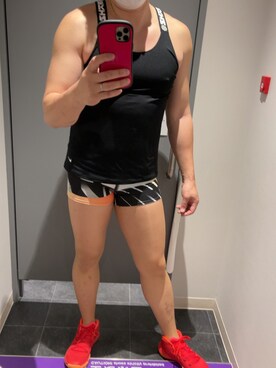 「筋トレ」｜ryoko.5360さん（メンズ・180cm）の冬コーディネート