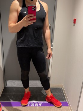 「筋トレ」｜ryoko.5360さん（メンズ・180cm）の冬コーディネート