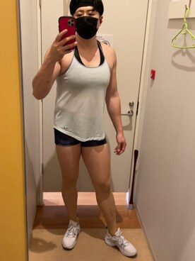 「筋トレ」｜ryoko.5360さん（メンズ・180cm）の冬コーディネート