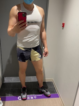 「筋トレ」｜ryoko.5360さん（メンズ・180cm）の冬コーディネート