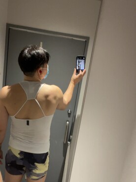 「筋トレ」｜ryoko.5360さん（メンズ・180cm）の冬コーディネート