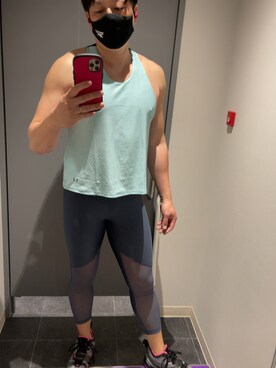 「筋トレ」｜ryoko.5360さん（メンズ・180cm）の冬コーディネート