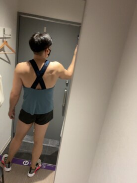 「筋トレ」｜ryoko.5360さん（メンズ・180cm）の冬コーディネート