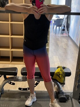 「筋トレ」｜ryoko.5360さん（メンズ・180cm）の冬コーディネート