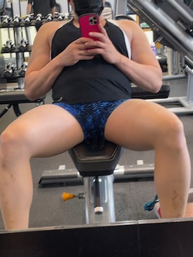 「筋トレ」｜ryoko.5360さん（メンズ・180cm）の冬コーディネート