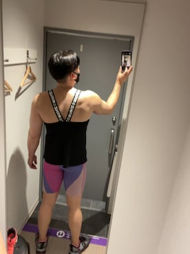 「筋トレ」｜ryoko.5360さん（メンズ・180cm）の冬コーディネート