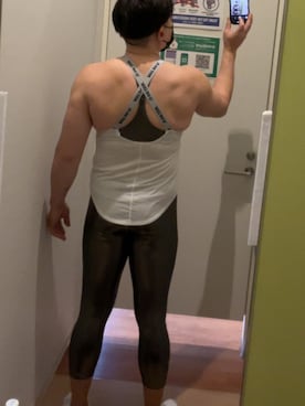 「筋トレ」｜ryoko.5360さん（メンズ・180cm）の冬コーディネート