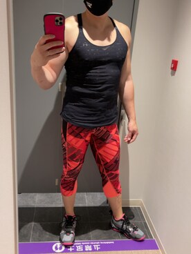 「筋トレ」｜ryoko.5360さん（メンズ・180cm）の冬コーディネート