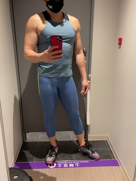 「筋トレ」｜ryoko.5360さん（メンズ・180cm）の冬コーディネート