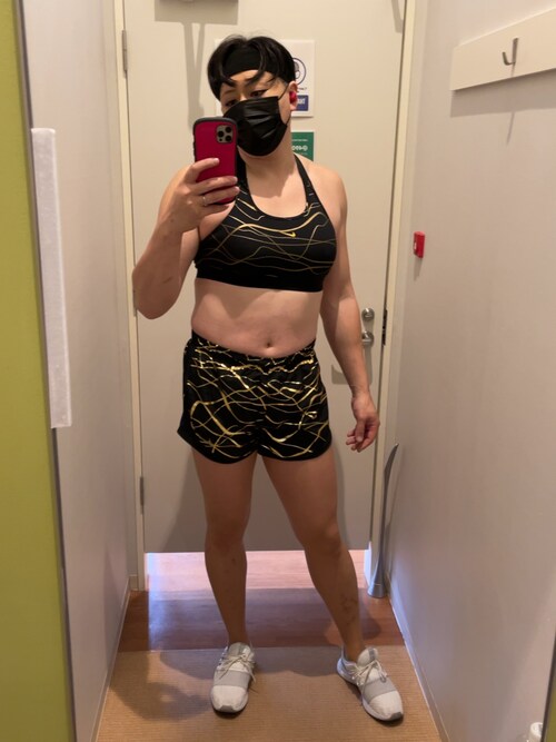 Nike ナイキ スウッシュ アイコンクラッシュ ミディアムサポートスポーツブラ ウィメンズを使った人気ファッションコーディネート Oudh