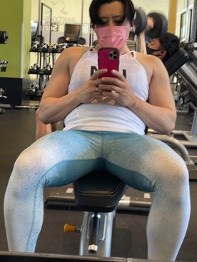 「筋トレ」｜ryoko.5360さん（メンズ・180cm）の春コーディネート