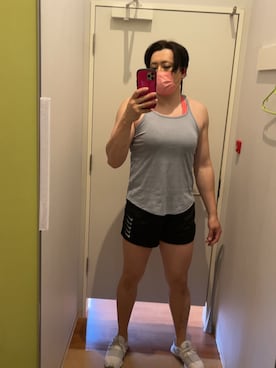 「筋トレ」｜ryoko.5360さん（メンズ・180cm）の春コーディネート