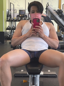 「筋トレ」｜ryoko.5360さん（メンズ・180cm）の春コーディネート