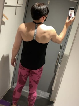 「筋トレ」｜ryoko.5360さん（メンズ・180cm）の春コーディネート