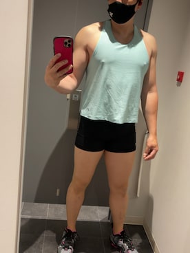 「筋トレ」｜ryoko.5360さん（メンズ・180cm）の春コーディネート