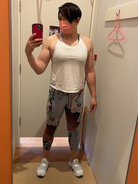 「筋トレ」｜ryoko.5360さん（メンズ・180cm）の春コーディネート