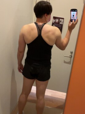 「筋トレ」｜ryoko.5360さん（メンズ・180cm）の春コーディネート