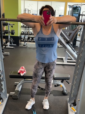 「筋トレ」｜ryoko.5360さん（メンズ・180cm）の春コーディネート