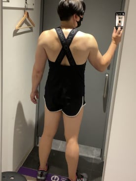 「筋トレ」｜ryoko.5360さん（メンズ・180cm）の春コーディネート