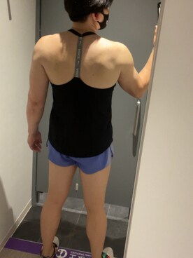 「筋トレ」｜ryoko.5360さん（メンズ・180cm）の春コーディネート