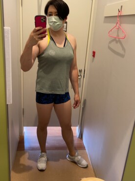 「筋トレ」｜ryoko.5360さん（メンズ・180cm）の春コーディネート