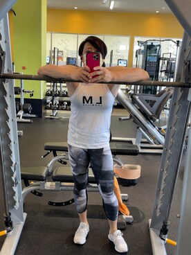 「筋トレ」｜ryoko.5360さん（メンズ・180cm）の春コーディネート