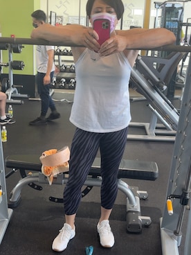 「筋トレ」｜ryoko.5360さん（メンズ・180cm）の春コーディネート