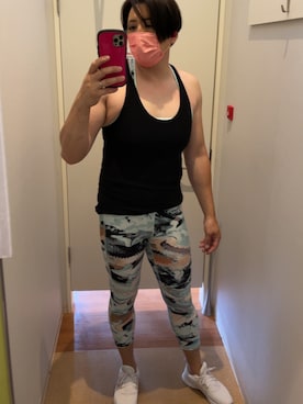 「筋トレ」｜ryoko.5360さん（メンズ・180cm）の夏コーディネート