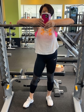 「筋トレ」｜ryoko.5360さん（メンズ・180cm）の夏コーディネート