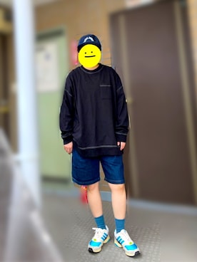 「NATAL DESIGN（ネイタルデザイン）のアイテム（帽子）」を使った、31otasさん（メンズ・156cm）の春コーディネート