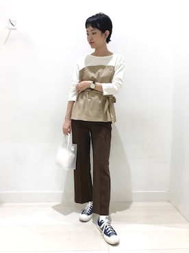 yunaさん（レディース・165cm）の春コーディネート