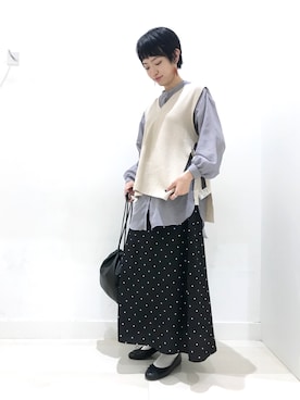 yunaさん（レディース・165cm）の春コーディネート