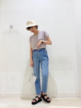 yunaさん（レディース・165cm）の夏コーディネート