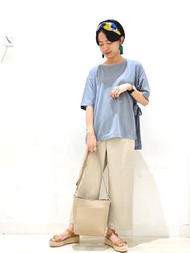 yunaさん（レディース・165cm）の夏コーディネート