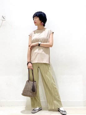 yunaさん（レディース・165cm）の夏コーディネート