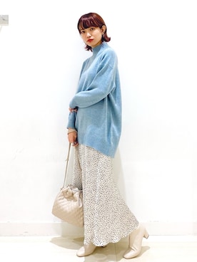 yunaさん（レディース・165cm）の冬コーディネート