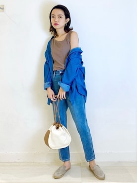 「アイテム（その他シューズ）」を使った、yunaさん（レディース・165cm・20代）の春コーディネート