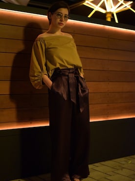 「ELIN（エリン）のアイテム」を使った、funnybunnysallyさん（レディース・155cm）の夏コーディネート