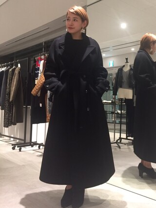 UNITED TOKYO Super140 メルトンベルテッドダブルロングコート UNITED TOKYO（ユナイテッドトウキョウ）の「Super140's