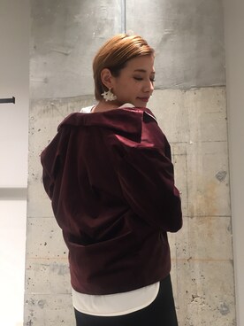 「STUDIOUS（ステュディオス）のアイテム（ブルゾン）」を使った、funnybunnysallyさん（レディース・155cm）の秋コーディネート