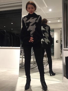 「STUDIOUS HIGH（ストゥディオスハイ）のアイテム」を使った、funnybunnysallyさん（レディース・155cm）の秋コーディネート