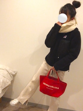 「A BATHING APE（アベイシングエイプ）のアイテム（ジャケット/アウター）」を使った、HIROさん（レディース・161cm）の冬コーディネート