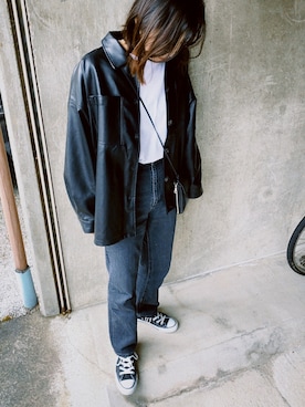 「LIAN」｜きゃささん（レディース・160cm）の冬コーディネート