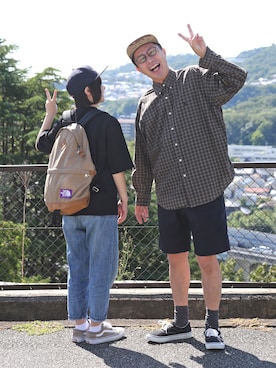 「POLO RALPH LAUREN（ポロ ラルフ ローレン）のアイテム（シャツ/ブラウス、ブラウン系）」を使った、tatsuya さん（メンズ・172cm）の秋コーディネート