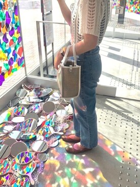 「LAURA DI MAGGIO（ローラディマッジオ）のアイテム」を使った、🧚さん（レディース・167cm）の夏コーディネート